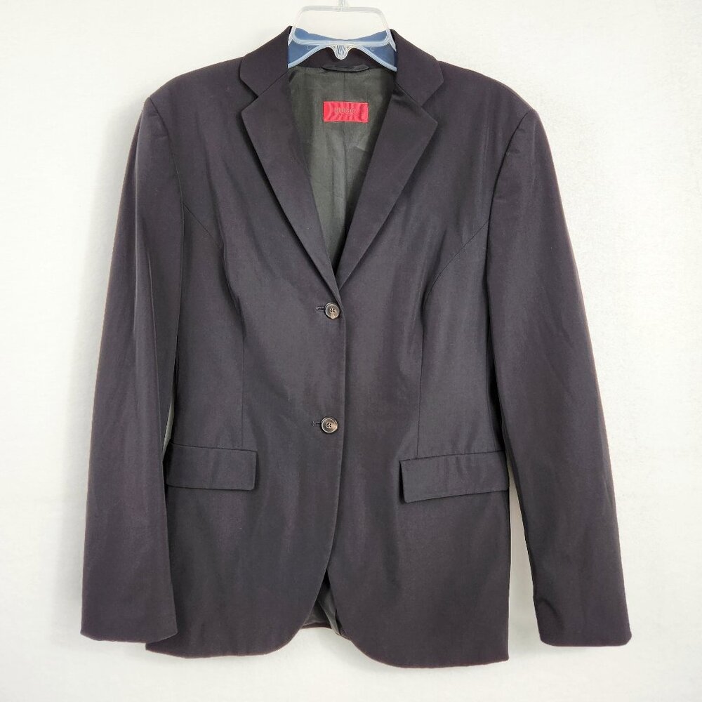 Hugo Boss Red Label Men's Sport Coat Size 40 Black Blazer Jacket (See size note)